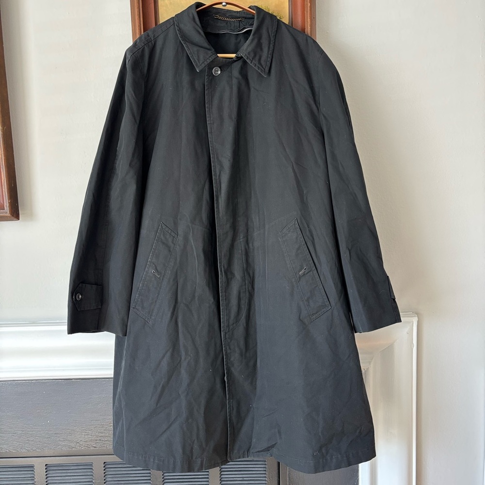 Classic Black Trench